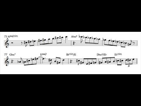 Bill Evans - Symbiosis Mvmt. 1A (Solo Transcription)