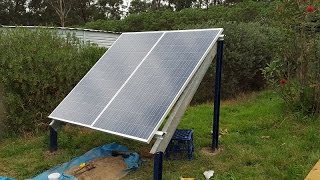 Off Grid Solar Power - My 600W Solar Power System