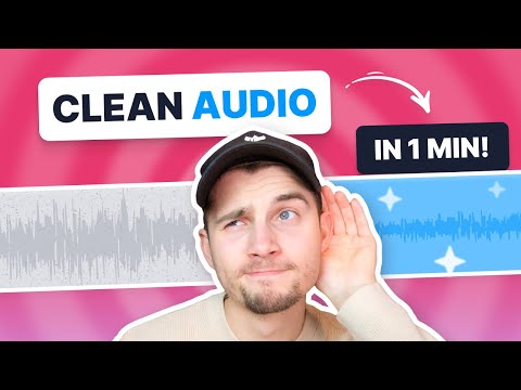 How to Remove Background Noise from Video | NO Download required