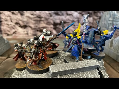 Onepagerules - Warcry Tournament FINAL MATCH! (Grimdark Future Firefight Battle Report)