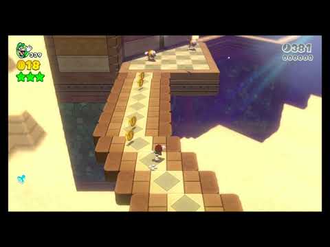 Super Mario 3D World + Bowser's Fury 2-1 Itemless speedrun time: 31