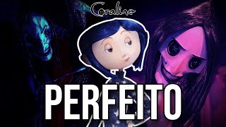 Coraline dá mais medo que muito filme de terror