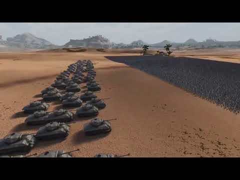 200 SHERMAN vs 100.000 HEAVY KNIGHTS | ULTIMATE EPIC BATTLE SIMULATOR 2
