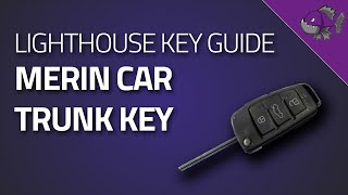 Merin Car Trunk Key - Key Guide - Escape From Tarkov