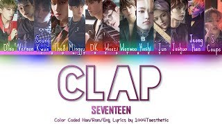 Download lagu SEVENTEEN (세븐틴) - Clap Remix (박수 Remix) Color Coded Han/Rom/Eng Lyrics mp3