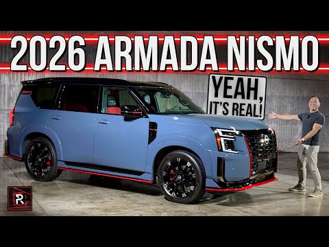 The 2026 Nissan Armada NISMO Gets An Unexpected Infusion Of Extra Power & Better Handling