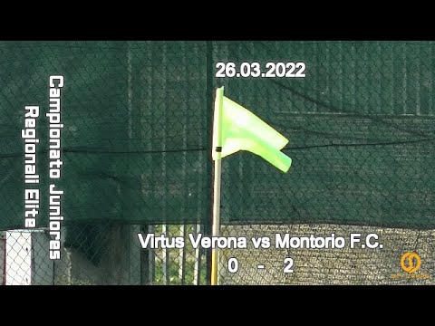CAMPIONATO REGIONALE JUNIORES U19 ELITE VENETO – VIRTUS VERONA vs MONTORIO F.C. – 26.03.2022