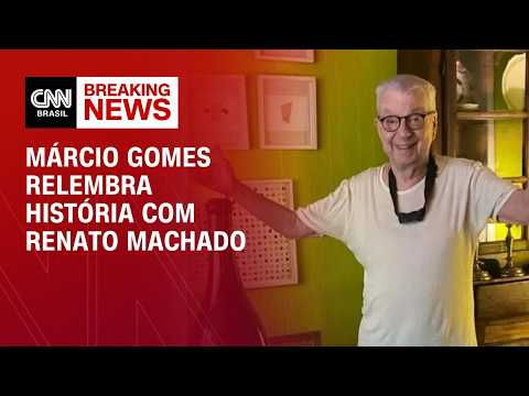 Márcio Gomes sobre Renato Machado: “Ele era um jornalista completo” | Live CNN
