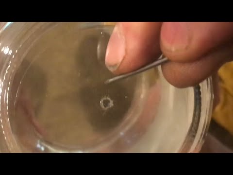 drilling holes in GLASS exactly where you want it
