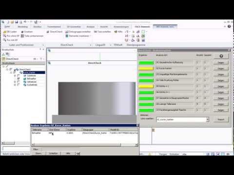 Creo Elements/Direct Modeling - DriectCheck Kurze Kanten finden