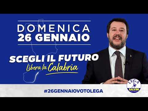Spot Lega Nord Elezioni Calabria  26 Gennaio 2020