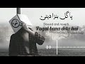 Pagal Bana Deta Hai Channa Tera Shukriya Slowed And Reverb Dub LOFI MUSIC