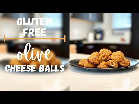 Gluten Free Olive Cheese Balls - The PERFECT Holiday Appetizer