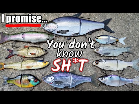 99% of Anglers Fish a Glide Bait WRONG!! #1 Retrieve for EVERY Type of Glide Bait