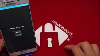 How To Unlock SAMSUNG Galaxy Note 5, Note 7 and Note 8 by Unlock Code.