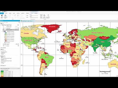 CRITCHLOW - MapInfo Working with your Map