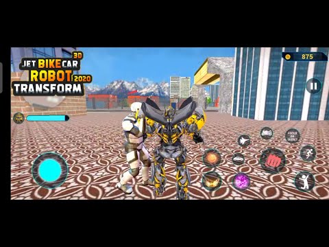 Optimus prime Multiple Transformation Jet Robot Car Game 2020 // Part - 19 //