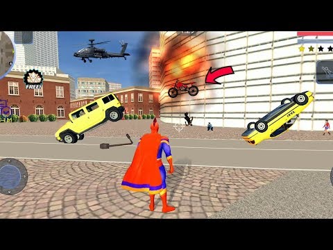 Energy Joe (Electric Hero Fight Police Man) Energy Joe blast on road by energy - Android Gameplay HD