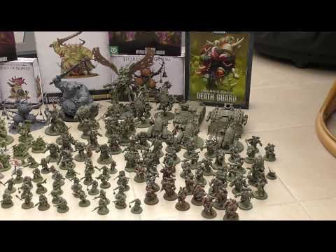 Death Guard - army so far (WH40K)