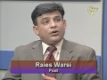Raees Warsi at an interview with Indian TV