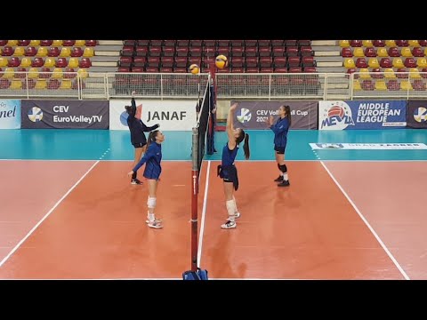 HAOK Mladost 2 -OK Zadar ( 1. Hrvatska Liga )