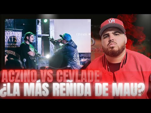 LA BATALLA ESCRITA MAS IGUALADA DE ACZINO ?? ACZINO 🇲🇽 VS CEVLADE 🇨🇱 // 🐐 VS 🐐 // DANTE MX REACCION