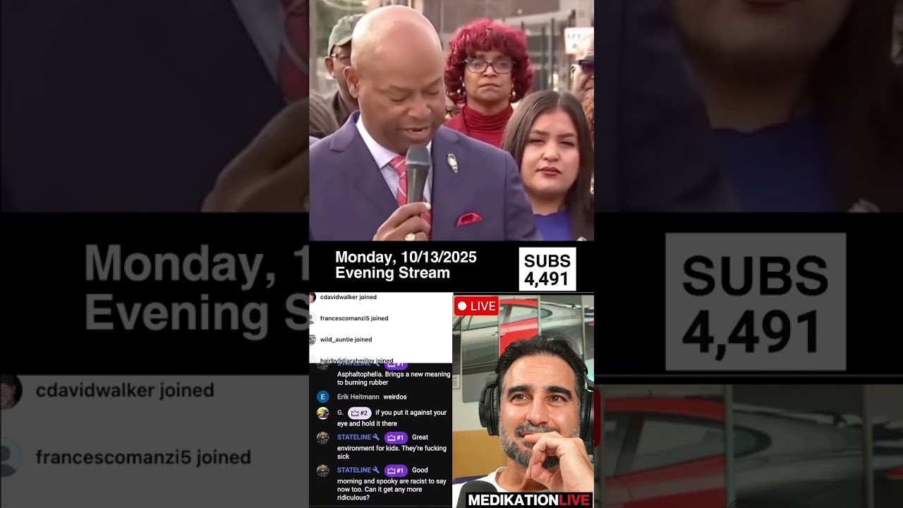 October 13, 2025 – Monday Evening Stream - Medi is LIVE!