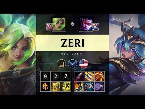 Zeri ADC vs Vayne: Triple Kill, Unstoppable - NA Diamond Patch 25.S1.2