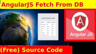 AngularJS Fetch Data from Database Tutorial with Source Code