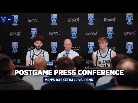 Men's Basketball - Postgame Press Conference vs. Penn (Big 5 Classic Championship)