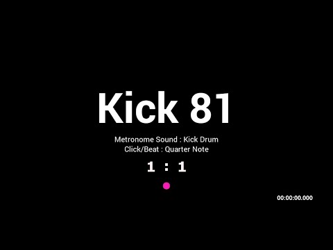 Kick Drum / BPM 81