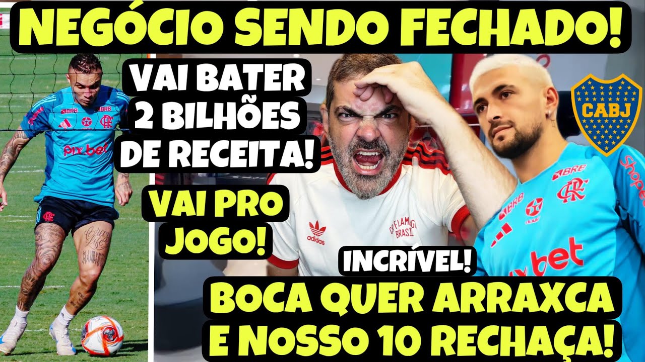 NEGÓCIO COLOSSAL! VAI BATER 2 BI DE RECEITA! REFORÇO PRA FILIPE! VENDA ACONTECENDO! ARRAXCA DECIDE…