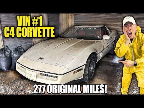 Thumbnail for VIN #1: C4 Corvette With 277 Original Miles! | First Wash in 30 Years! | Satisfying Restoration by SEAT, video, Corvet, WiLL, Corvett, Jeep, Car, Vehicle, vide