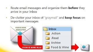 Microsoft Outlook - Creating Rules to Auto-Organize Your Inbox