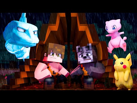 Minecraft : Primitivo Pokémon #3 - O POKÉMON RARO QUE QUASE FEZ A SÉRIE ACABAR!!