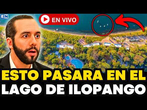 ESTO PASARA EN EL LAGO DE ILOPANGO EN EL SALVADOR BUKELE NO LO ESPERABA
