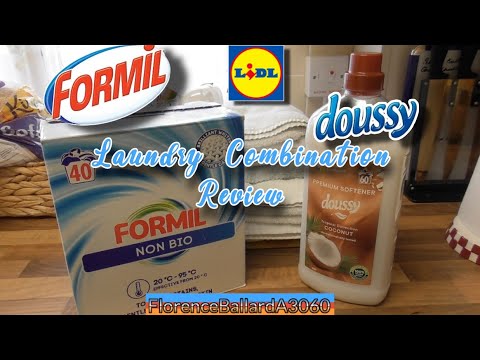 FlorenceBallardA3060 Reviews: Formil Washing Powder + Doussy Fabric Conditioner (LIDL)
