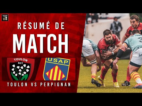 Résumé Toulon/Perpignan TOP14 J18