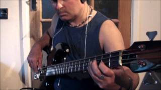 Video thumbnail for ROUTE 66....Brian setzer.......bass line...bass is Aria pro 2 1979 sb600 by Richard Raymond