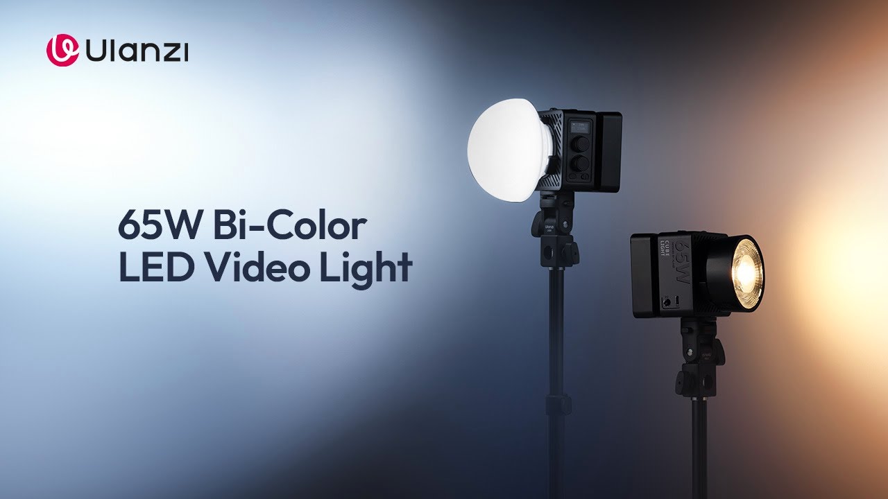 Ulanzi EC65 Portables Videolicht, 65W, CW/WW, EU