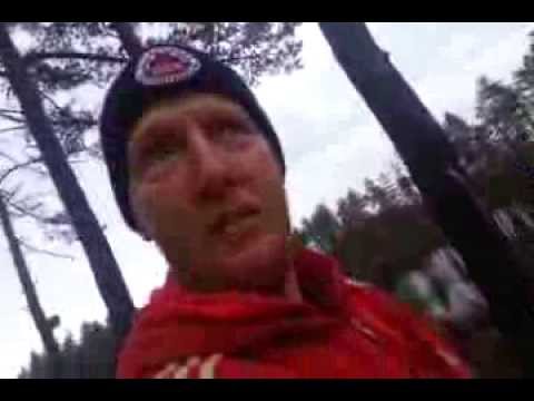 Johan Bertilsson Degerfors IF håvar regnbåge Dag 2013-11-14 klockan 12:05:44