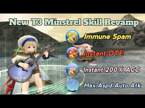 Toram Online - New Minstrel Skill Revamp Explained & How OP Actually It Was
