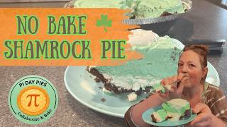 Shamrock Shake Cheesecake Pie! ☘️ The No-Bake Dessert We Had To Try