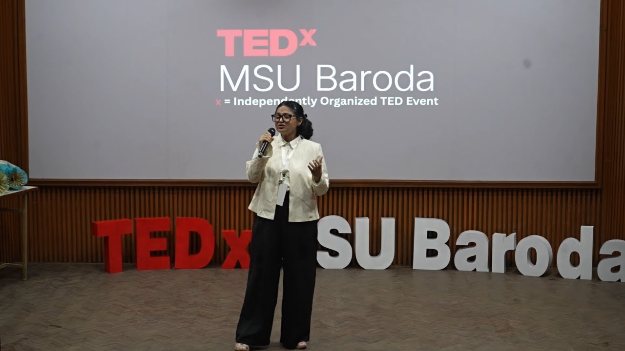 SYNTOPIA BEGINS WITHIN : WHEN HEARTBEAT TALKS TO  AN ALGORITHM | Nina Apra | TEDxMSU Baroda