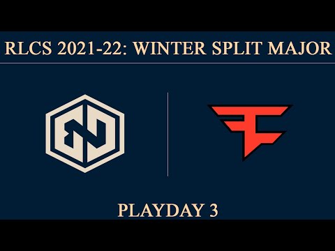 END vs FaZe | RLCS 2021-22 Winter Split Major | Endpoint CeX vs FaZe Clan | 25 March 2022