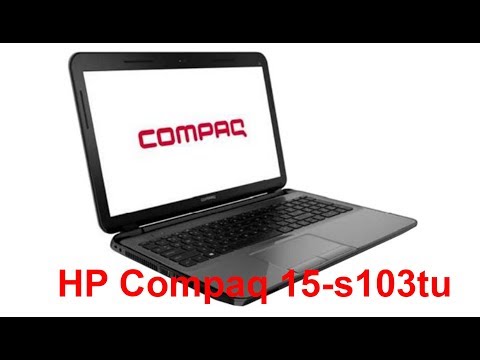 How to Open the Hp Compaq 15-s103tu Laptop