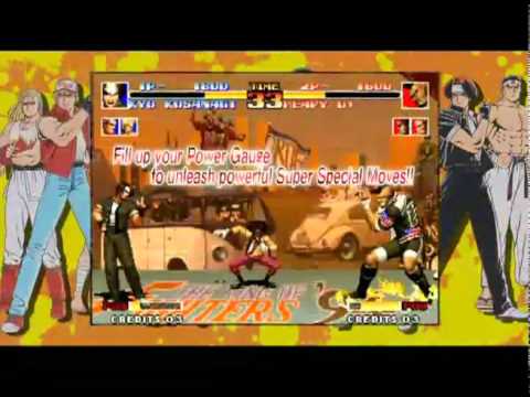 the king of fighters 94 psp cso