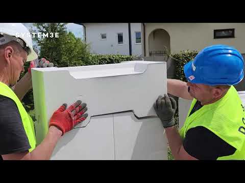 No mortar, no glue, no problem — fast wall assembly with SYSTEM 3E