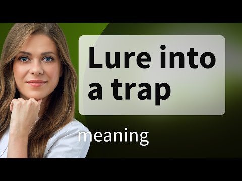 Understanding the Phrase: "Lure Into a Trap"
