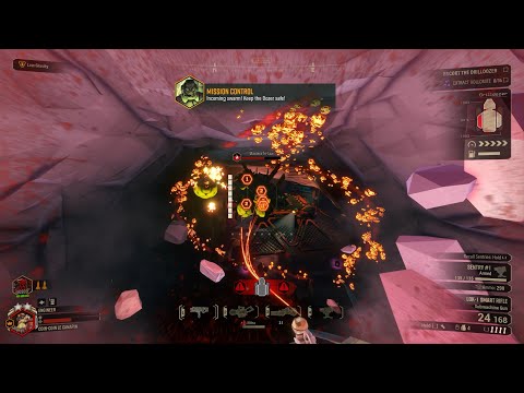 Deep Rock Galactic engineer lok 1 smart rifle executioner versus mactera